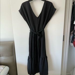 Dual Nature cap sleeve dress